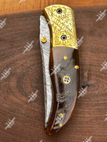 Damascus Folding knife