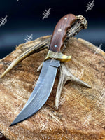 10 Inch Damascus Steel Handmade Skinning Knife