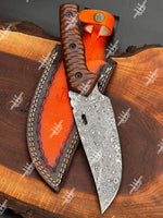 11 Inch Damascus Steel Handmade Outdoor Knife